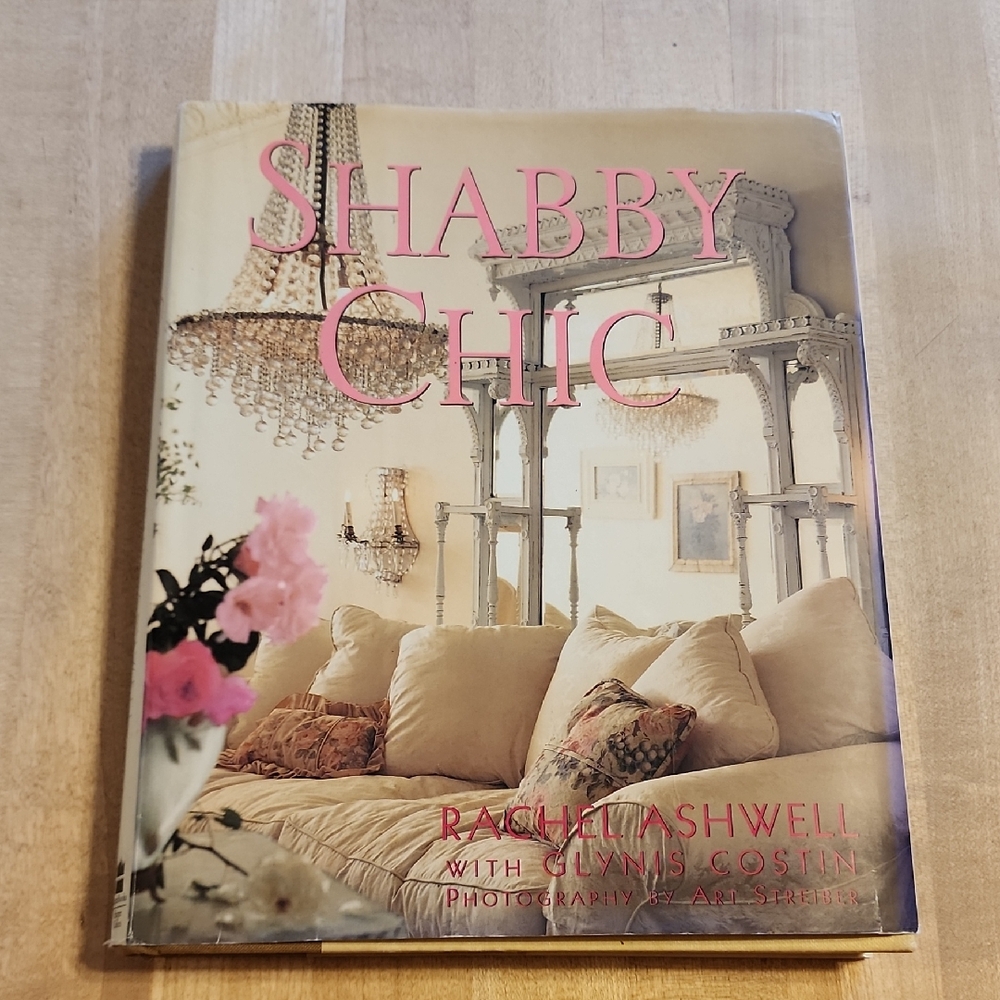 Shabby Chic Home Decor Book by - Cream and Pink